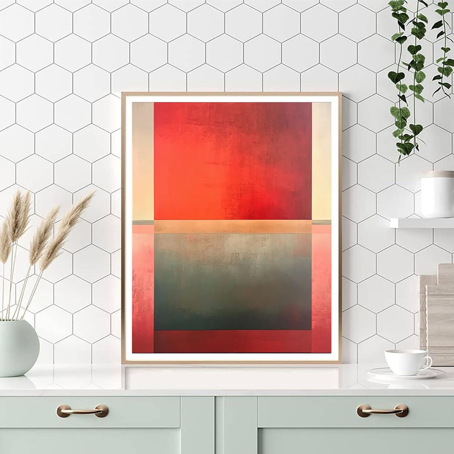 Mark Rothko Inspired Eternal Transitions  Numbered Painting Kits