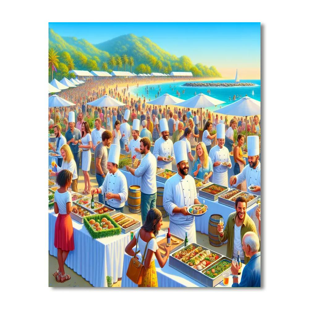 Noosa Food & Wine Festival - Australia Paint By Color