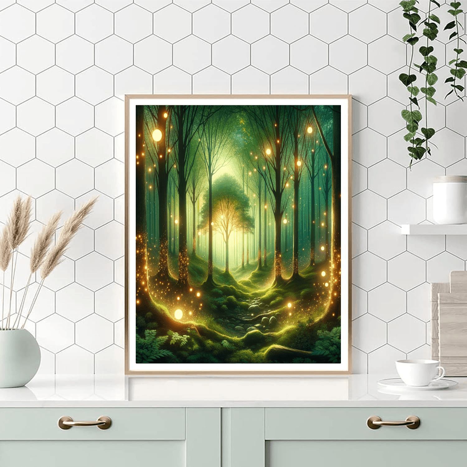 Magical Fairy Lights DIY Paint By Numbers