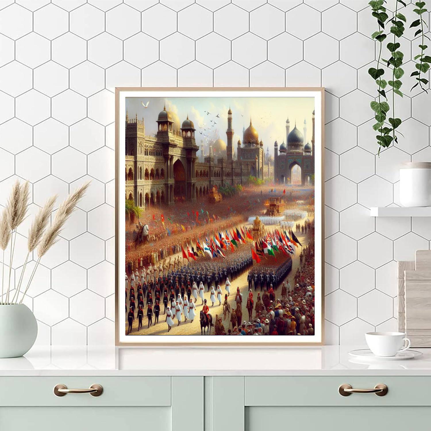 The Festa Della Repubblica Paint By Numbers Kits