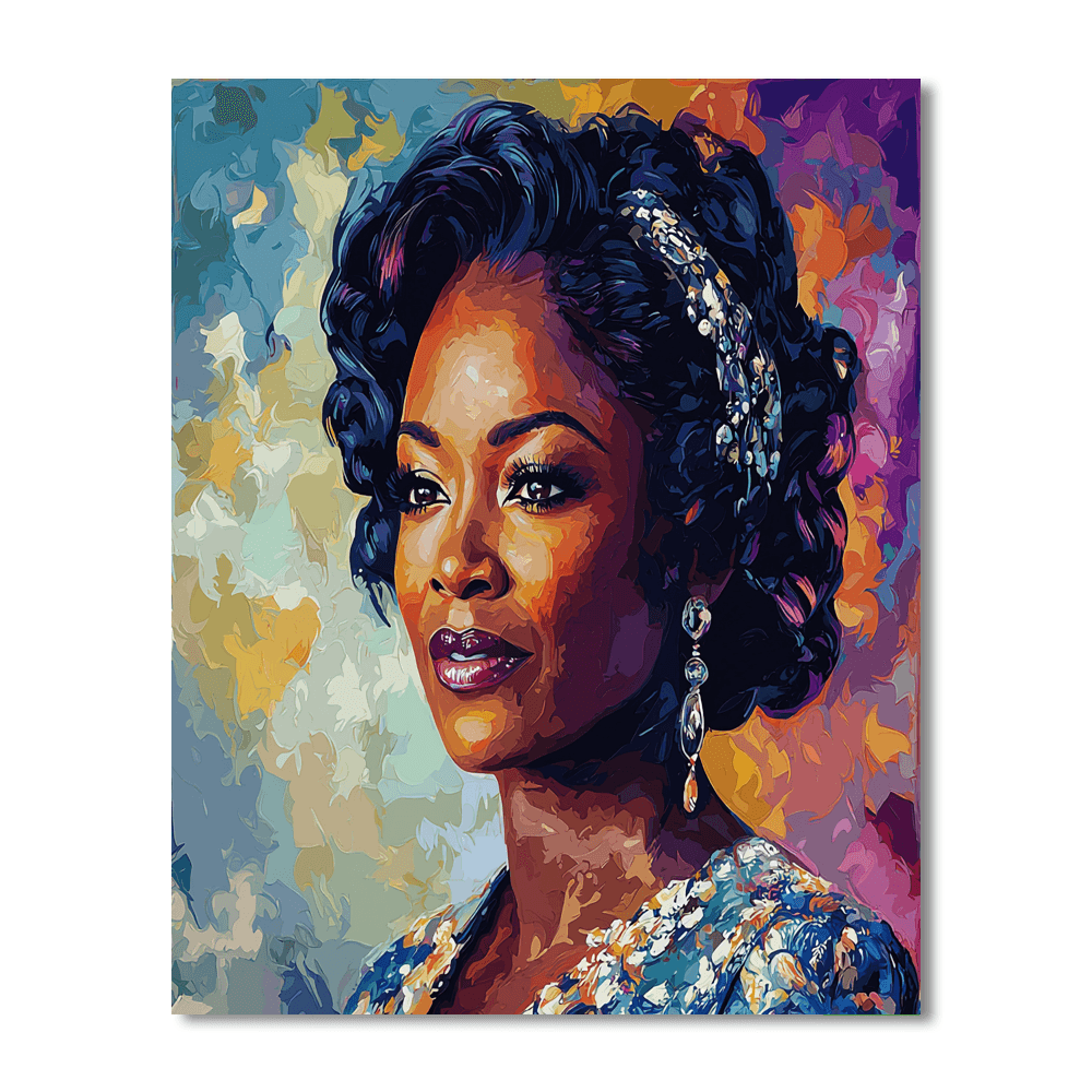 Viola Davis: The Unyielding Power Of An Academy Award Winner Paint By Numbers Art
