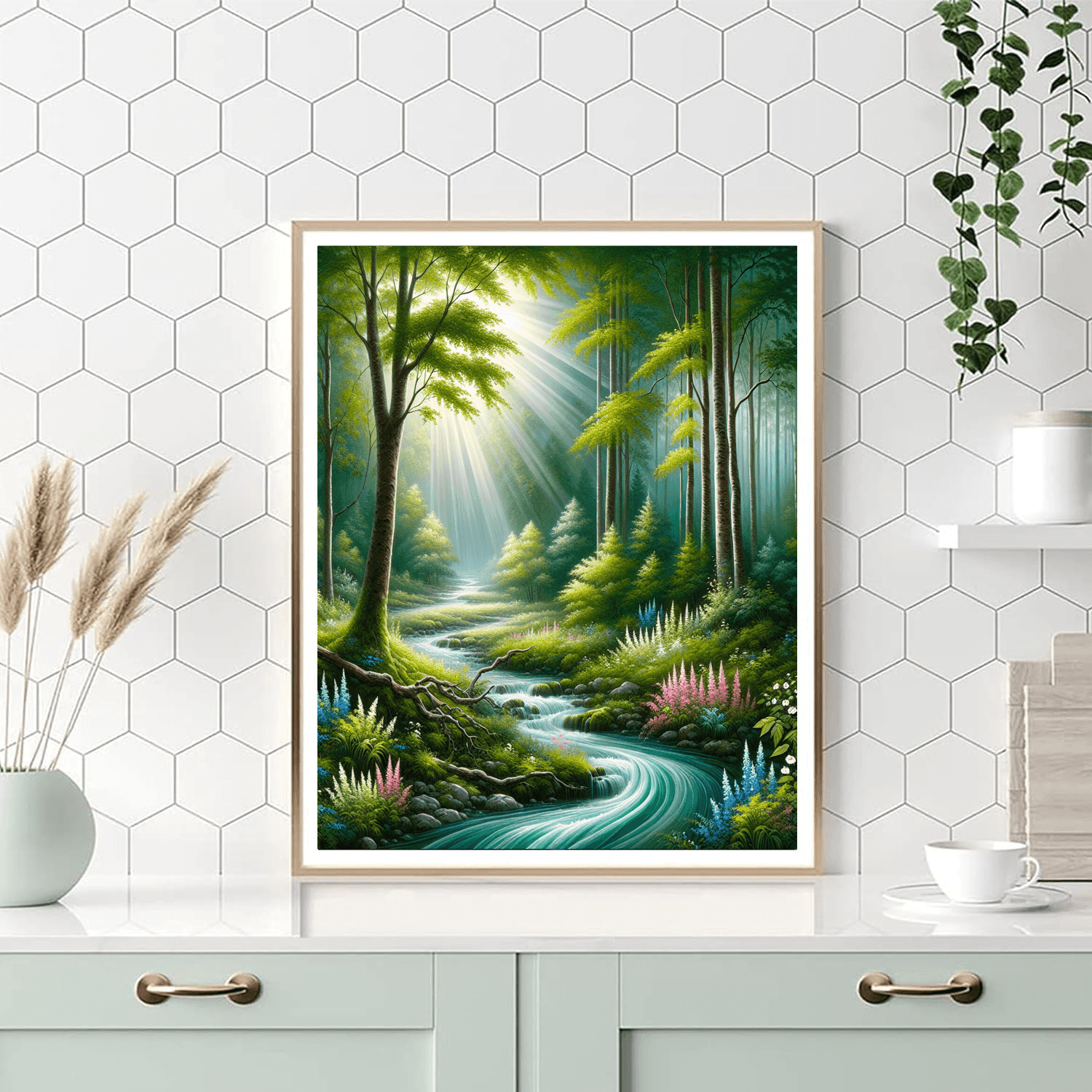 Forest Retreat Numbered Painting Kits