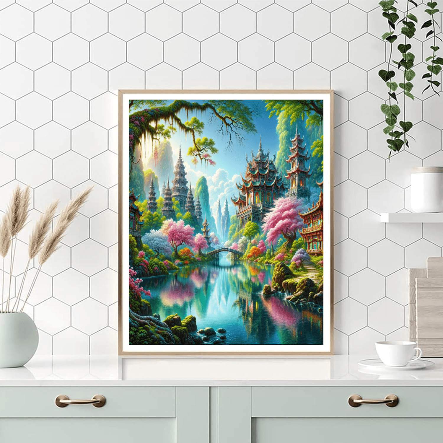 Mystical Eastern Serenade Paint By Numbers Kits