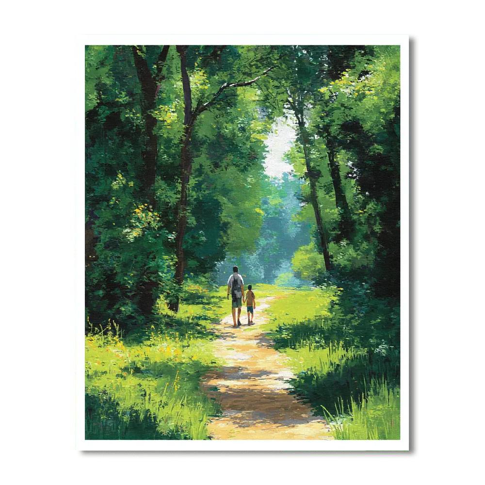 Path Of Light And Love Numbered Painting Kits
