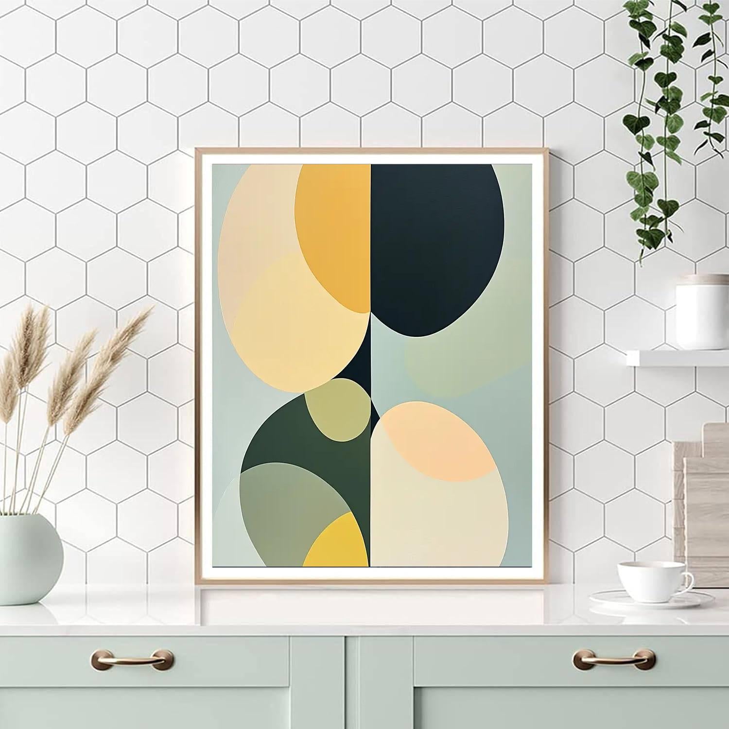 Joan Miró Inspired Dreamlike Harmony  Painting Number Kit