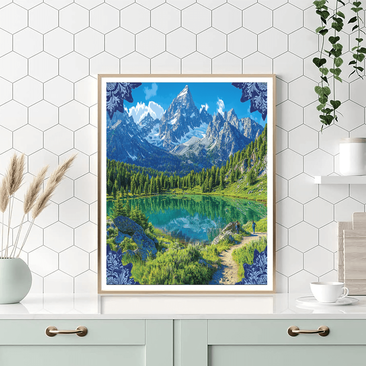 Grand Teton National Park Paint By Numbers