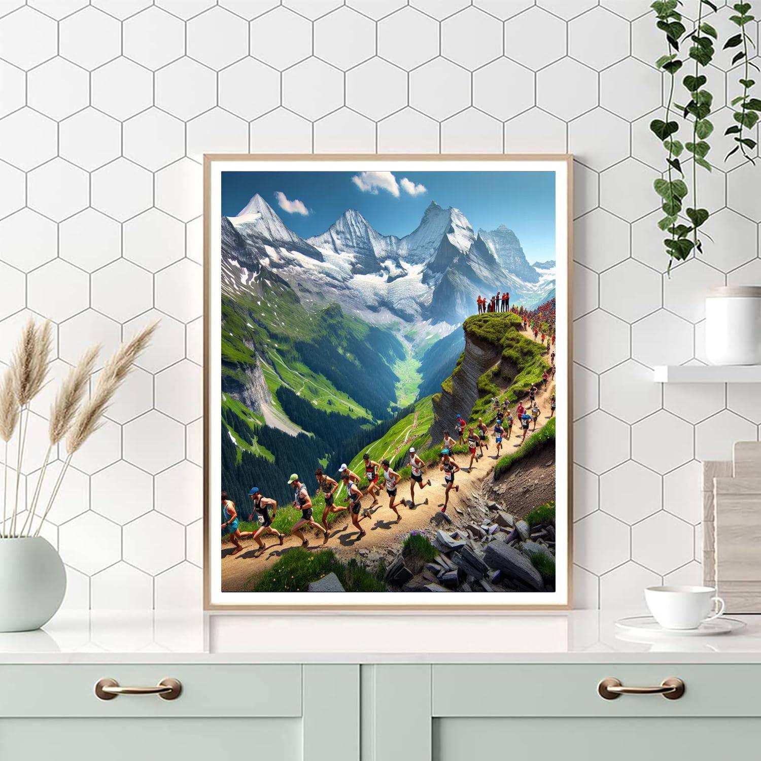 Jungfrau Marathon - Interlaken Paint By Number