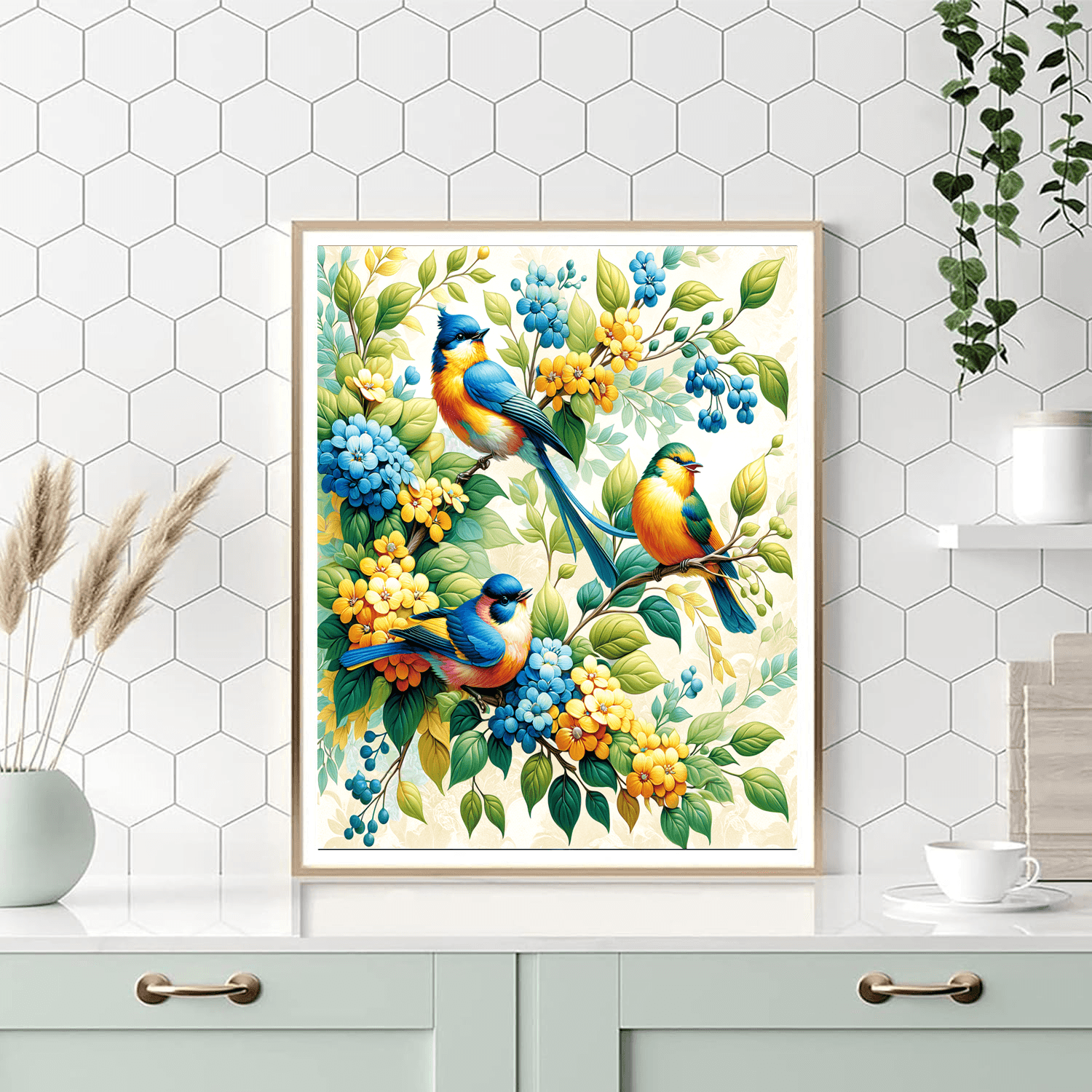 Melodic Birdsong Painting By Numbers Kit