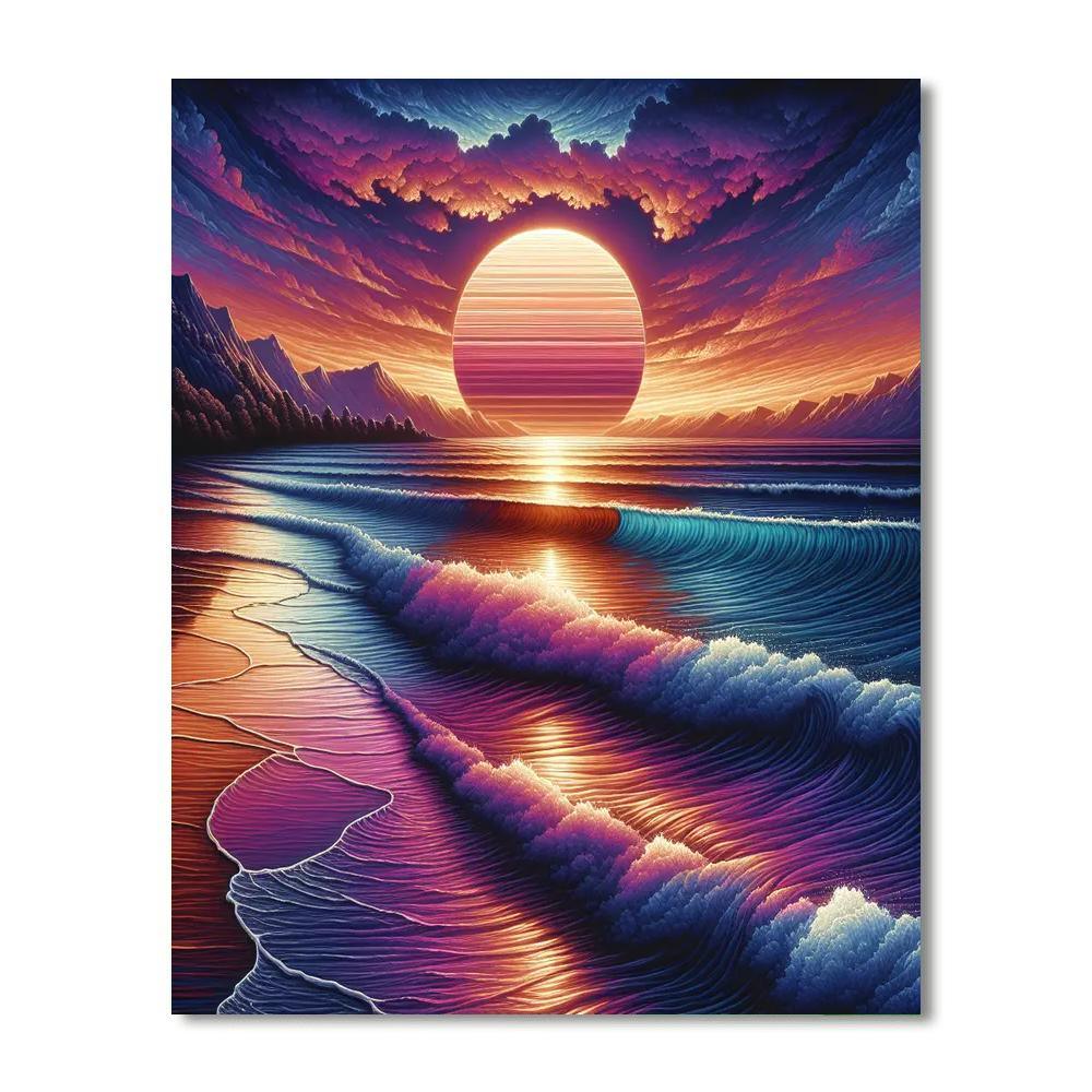 Breathtaking Seascape Paint By Numbers Kits