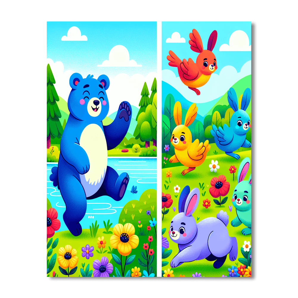 Nature's Amazing Creatures Paint By Color