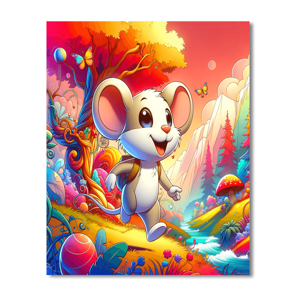 Mickey's Adventures Paint By Color