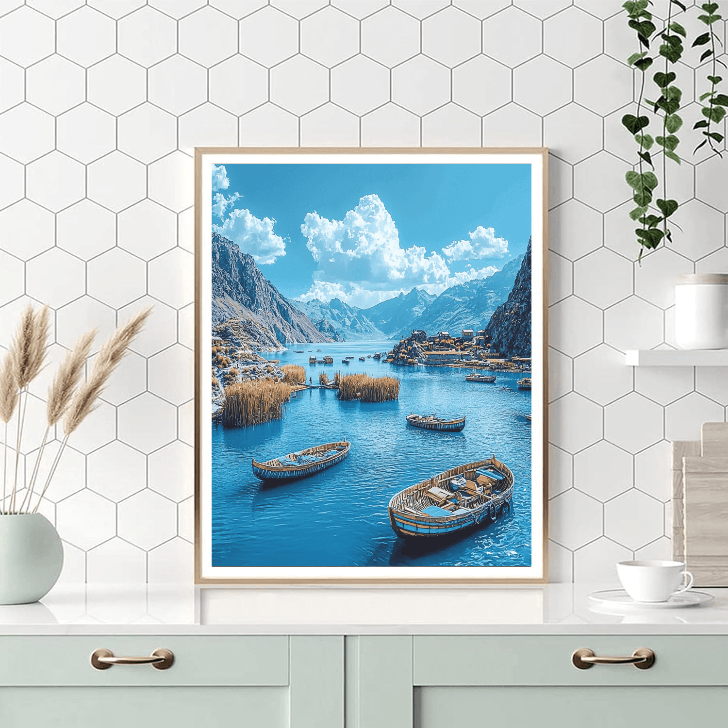 Lake Titicaca - Peru/bolivia DIY Paint By Numbers