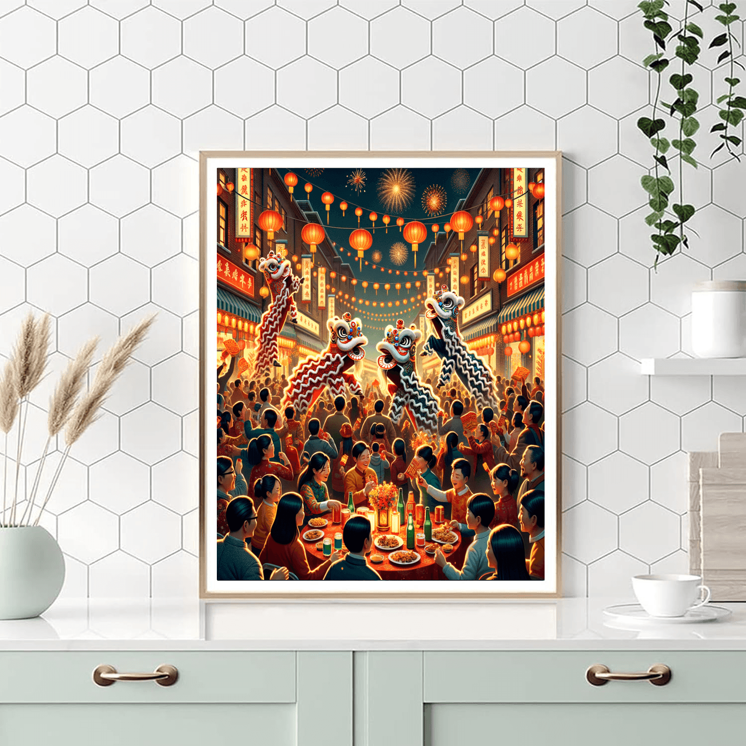 Lunar New Year Festival Paint By Numbers Kits