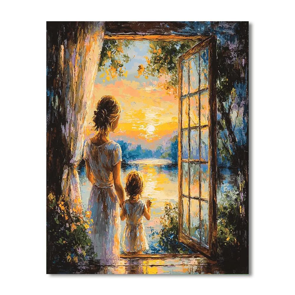 Harmonies At Dawn Painting Number Kit