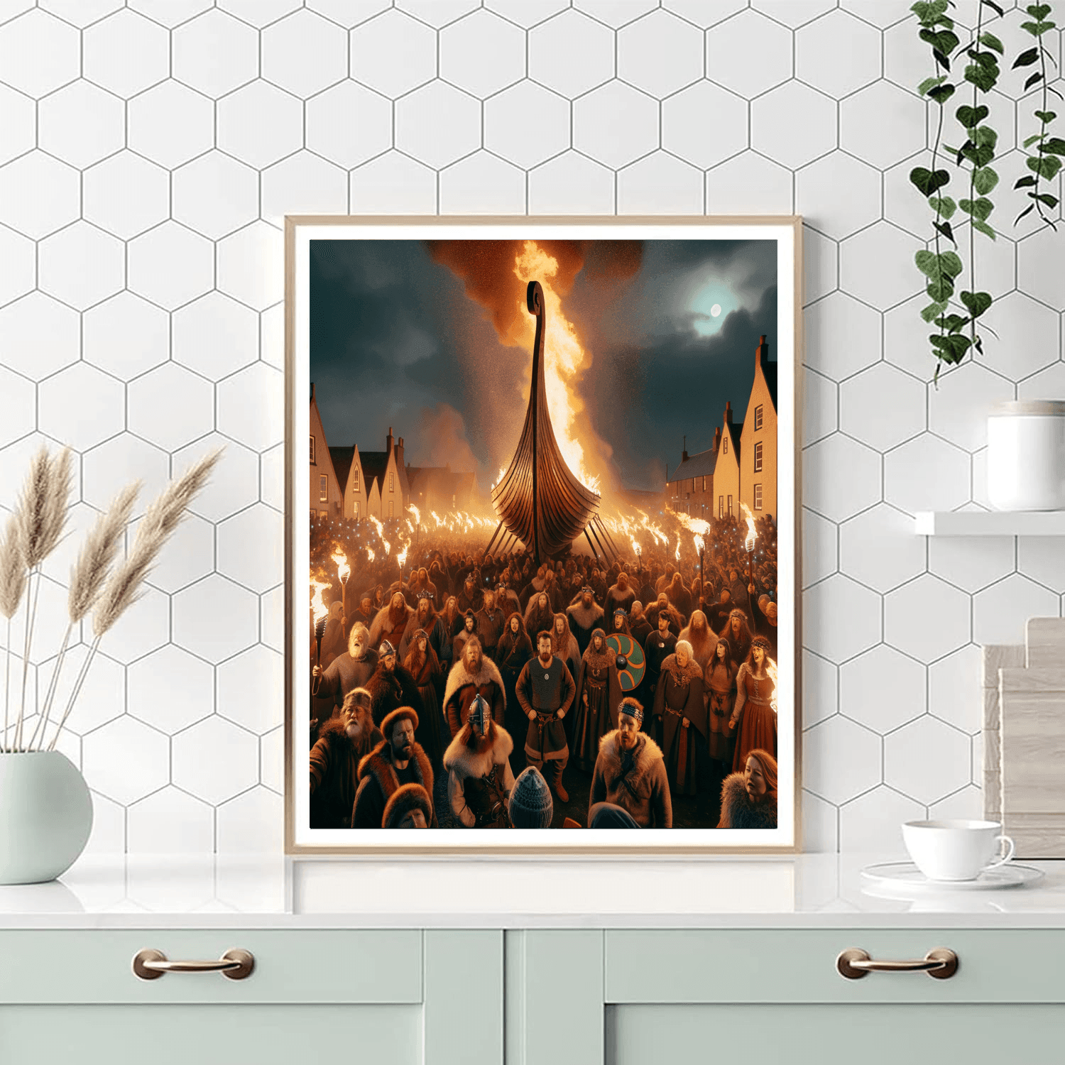 Up Helly Aa - Shetland Numbered Painting Kits