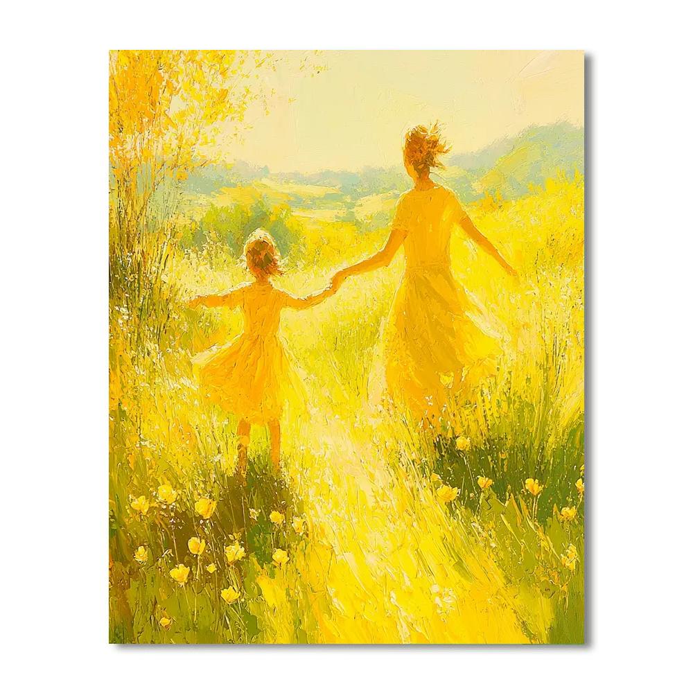 Chasing Sunbeams Paint By Color