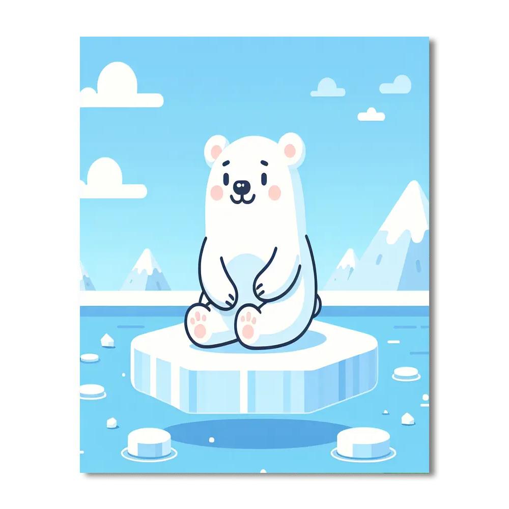 Arctic Animal Kingdom Paint By Numbers Kits