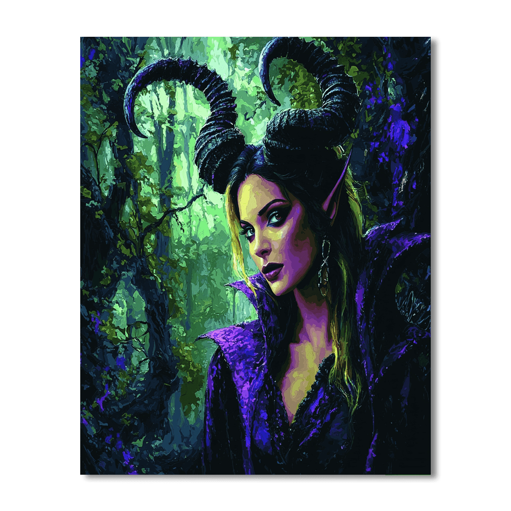 Angelina Jolie: Crafting Legends From Lara Croft To Maleficent Painting Number Kit