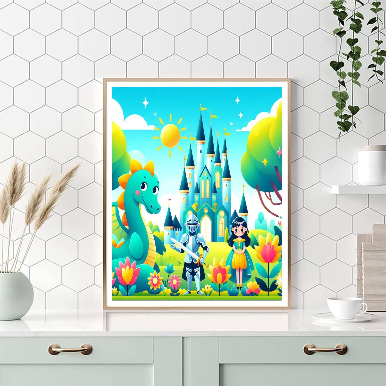 Funky Fairy Tale Adventure Paint By Numbers Kits