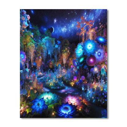 Celestial Garden Of Wonders Number Painting