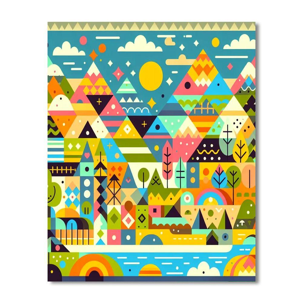 Kaleidoscope Kingdom Paint By Color