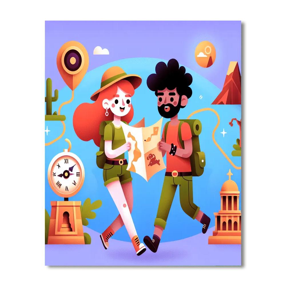 Quirky Quests Numbered Painting Kits