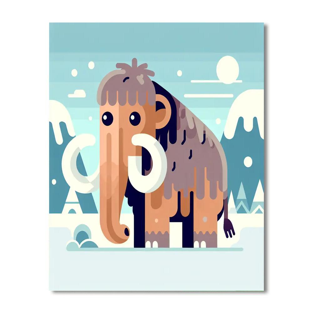 Ice Age Adventure Quest Painting Number Kit