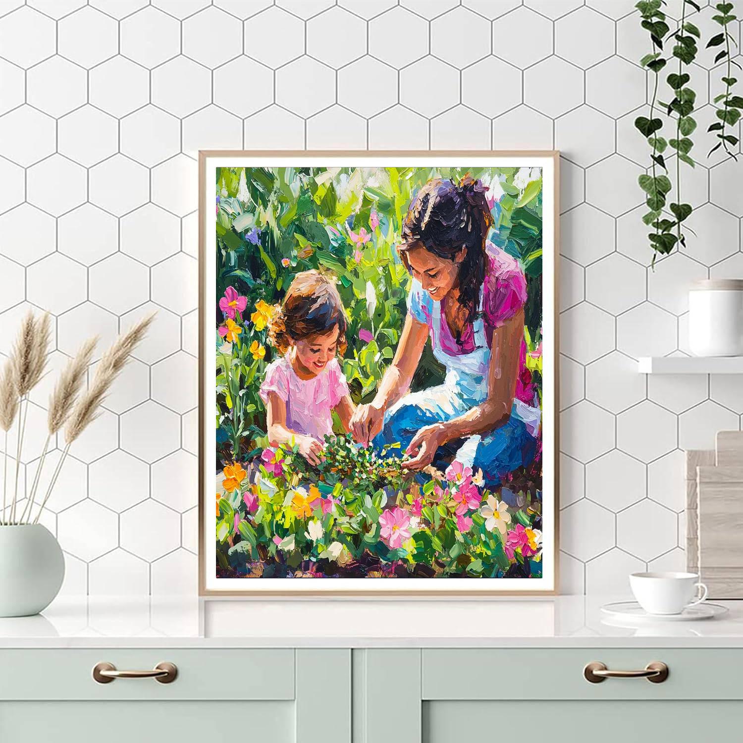 Potted Pleasures Paint By Numbers