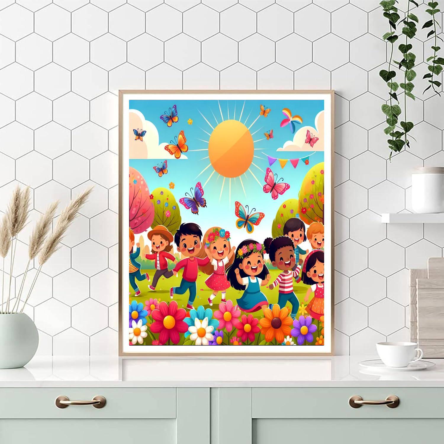 Cheerful Spring Festival Paint By Number