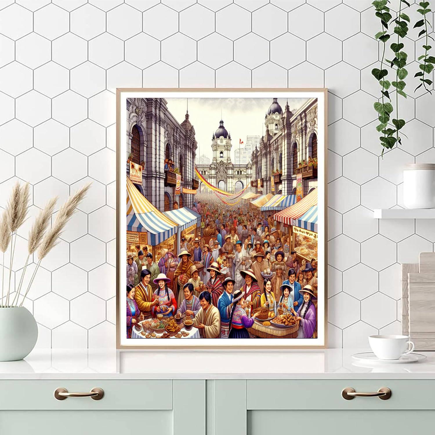 Lima 2019 Festival Paint By Numbers Kits