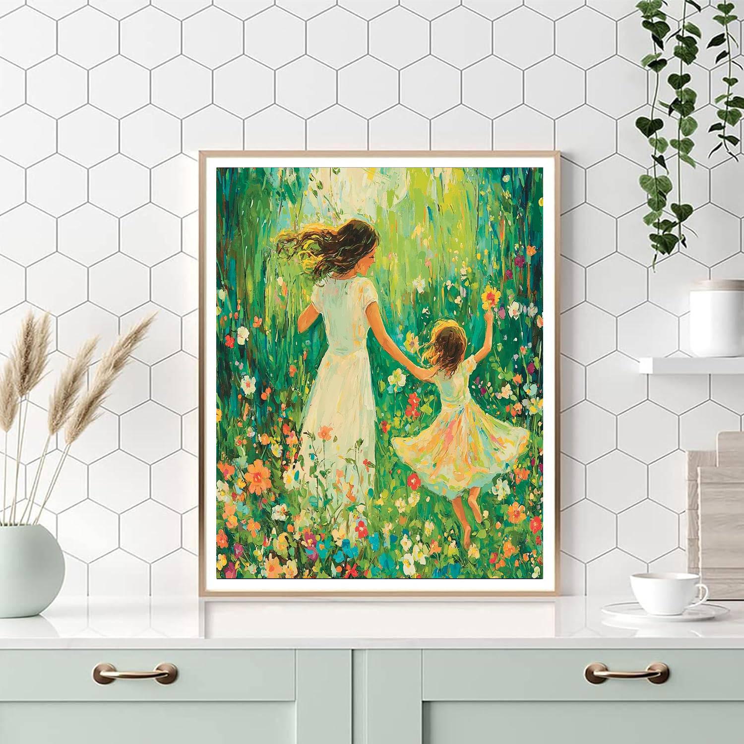 Mom's Joyful Dance Paint By Numbers Kits