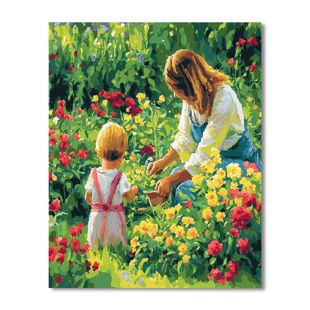 Glimpse Of Mother's Wisdom Numbered Painting Kits