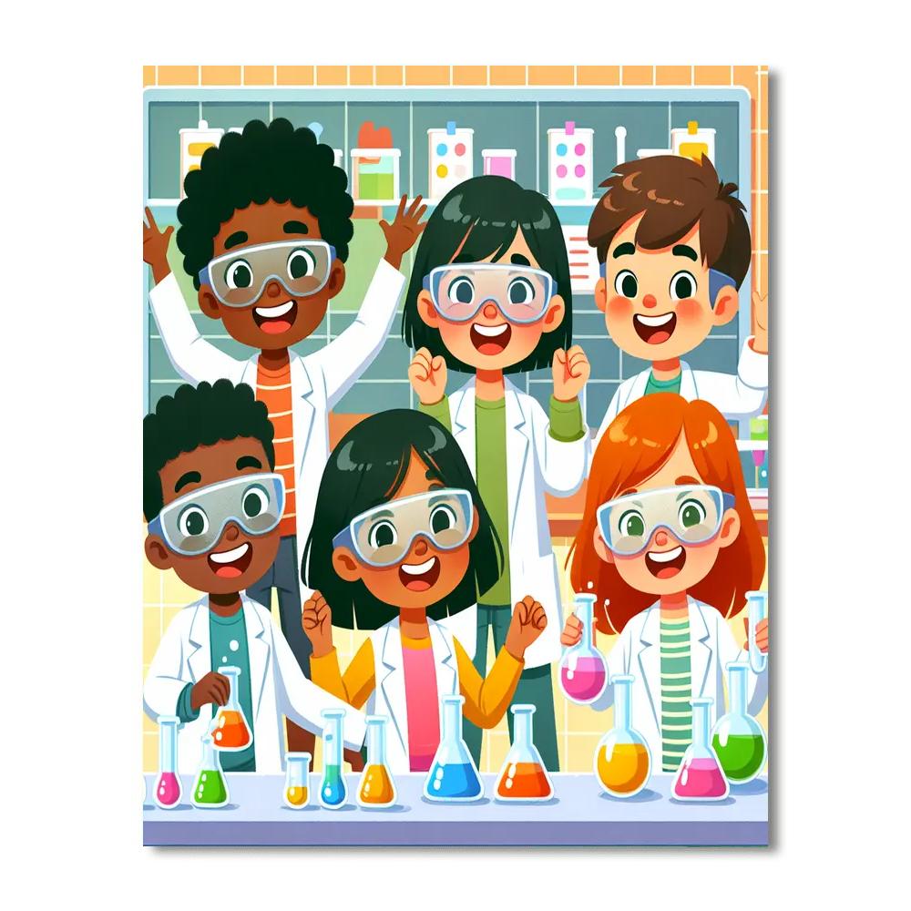 Creative Science Adventures Number Painting