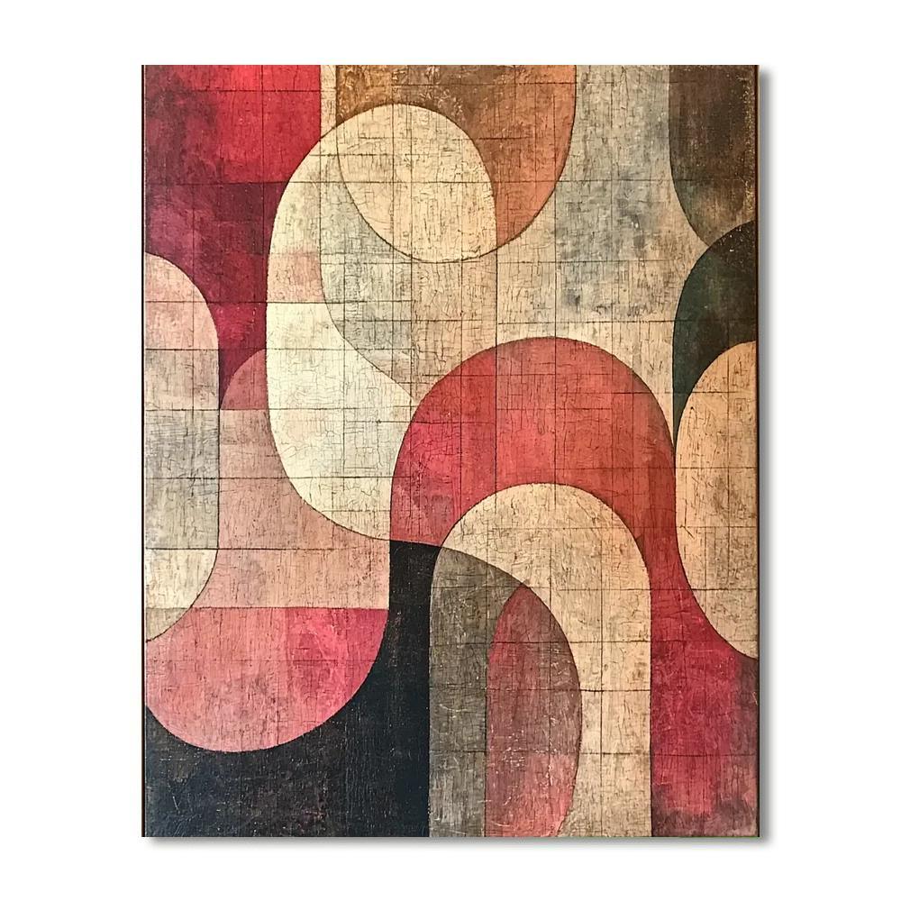 Paul Klee Inspired Symphony Of Subtlety  Paint By Numbers Art