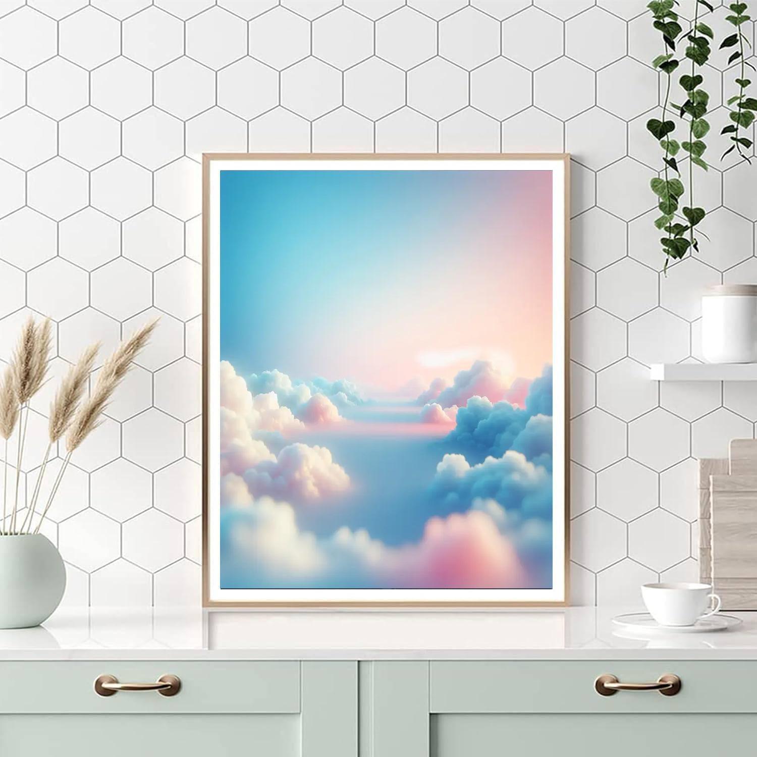 Sweet Dreams Cloudscape Paint By Color