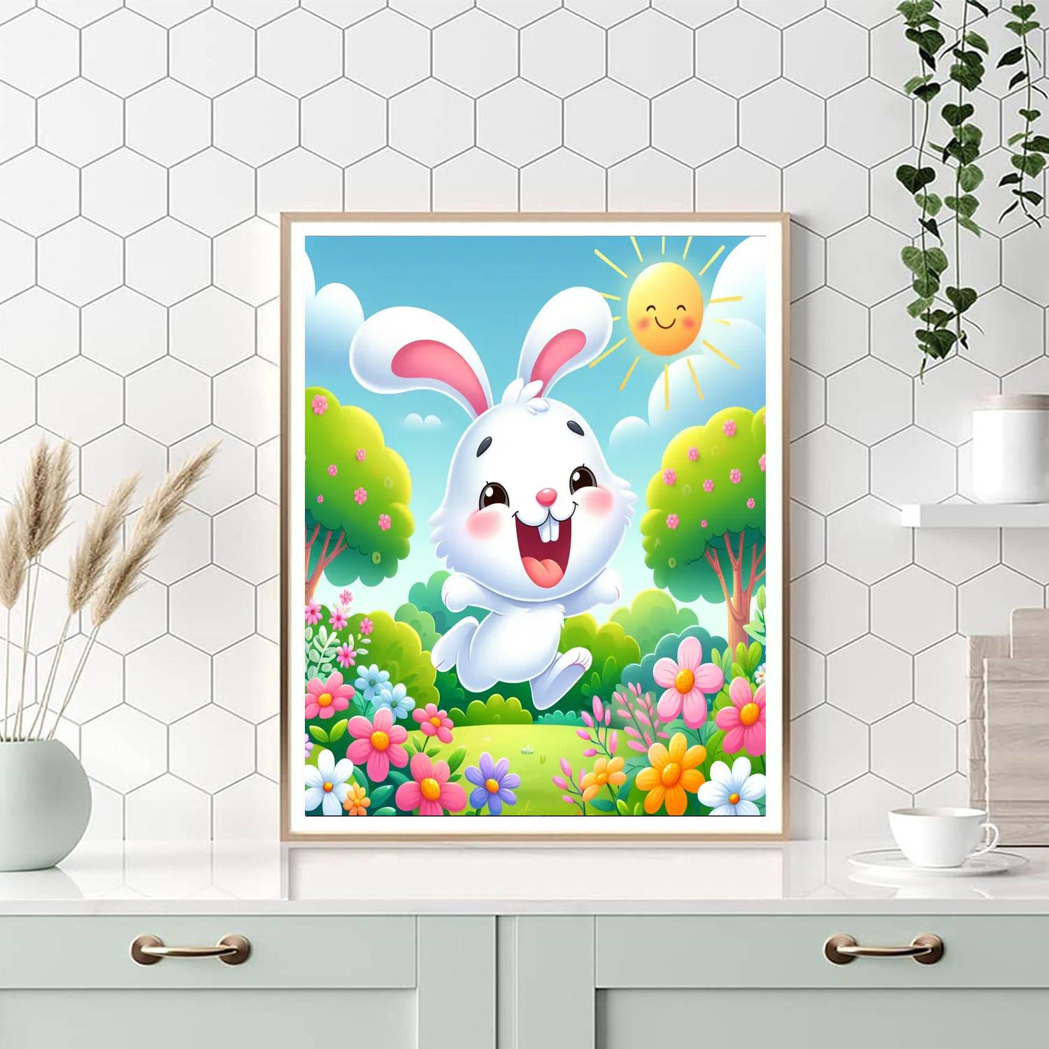 Silly Rabbit Paint By Numbers