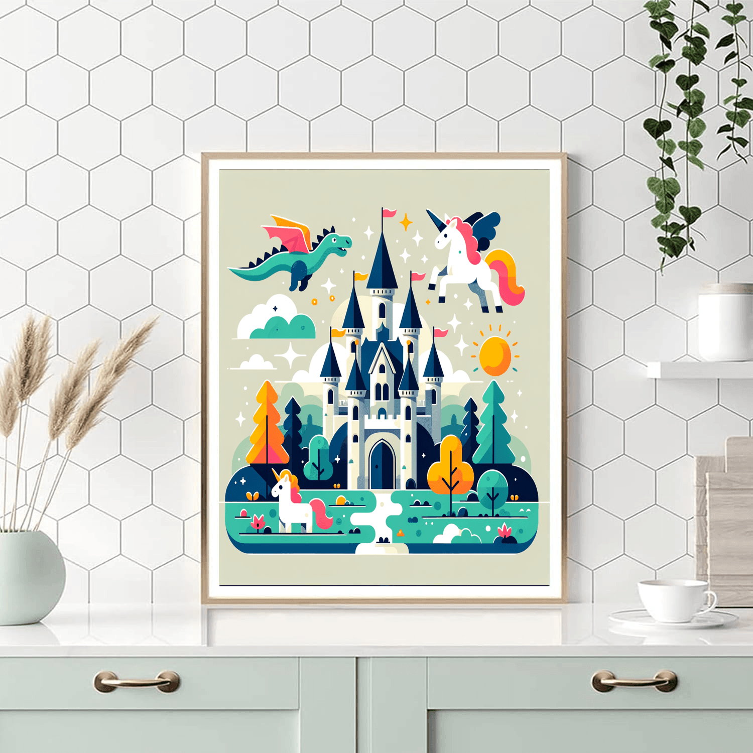 Enchanted Kingdom Escape Paint By Numbers