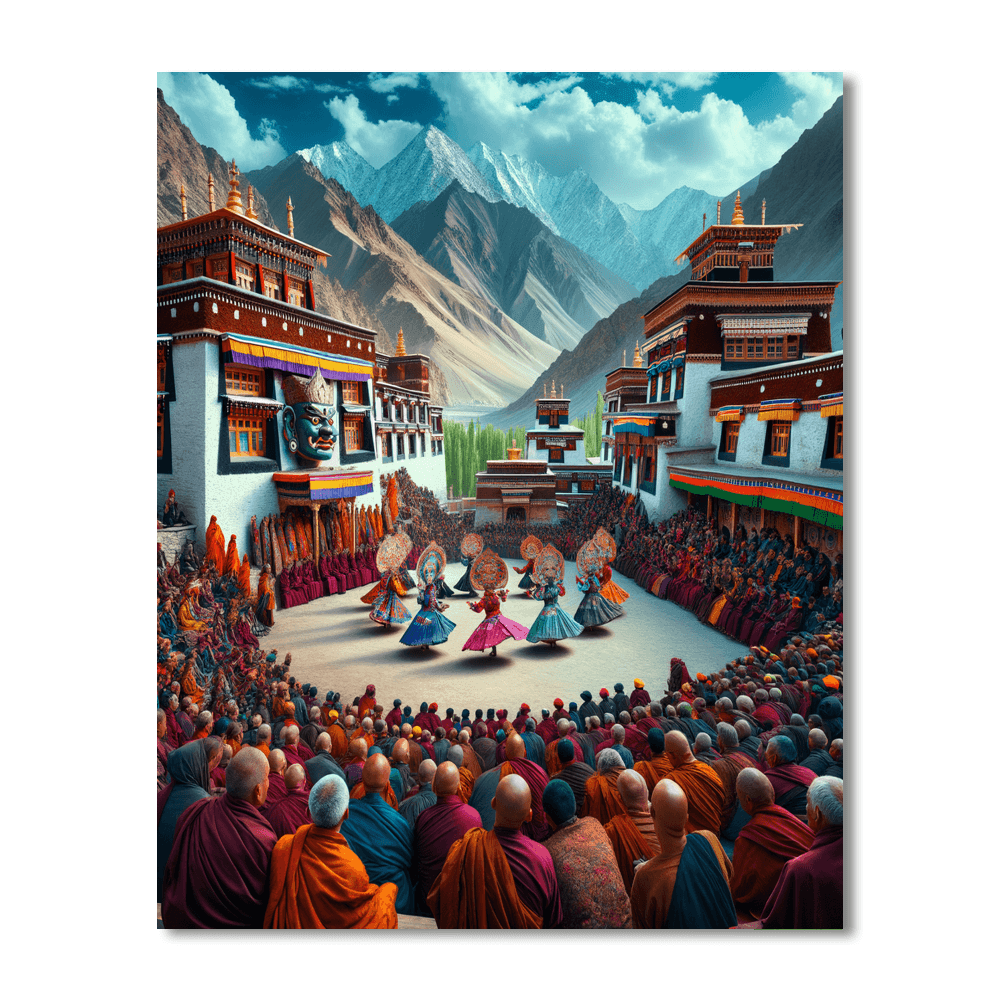 Hemis Festival - India Paint By Number