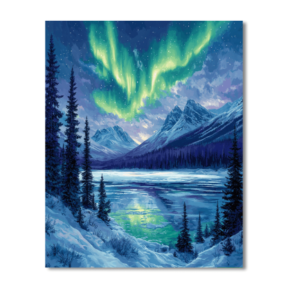 Abisko National Park Paint By Number