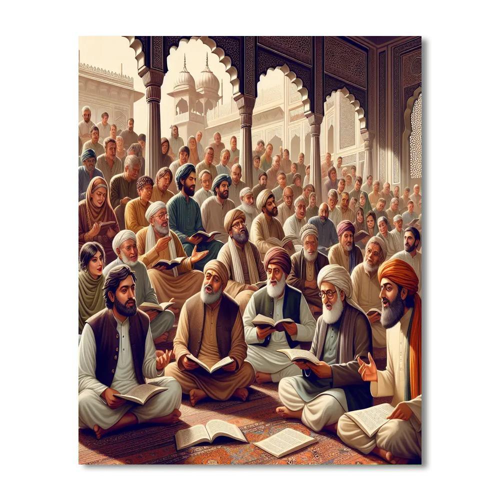 Alfaaz Ka Jashn - Lucknow, India Numbered Painting Kits