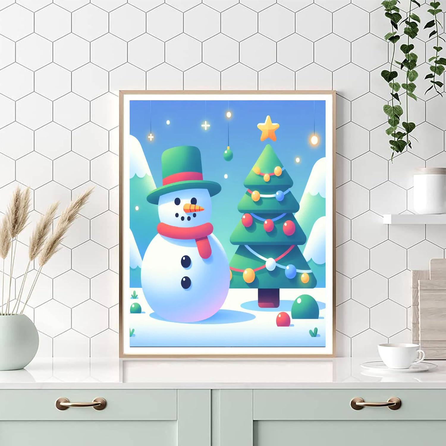 Holiday Festivities Paint By Numbers