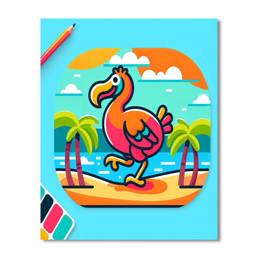 Dizzy Dodo Numbered Painting Kits
