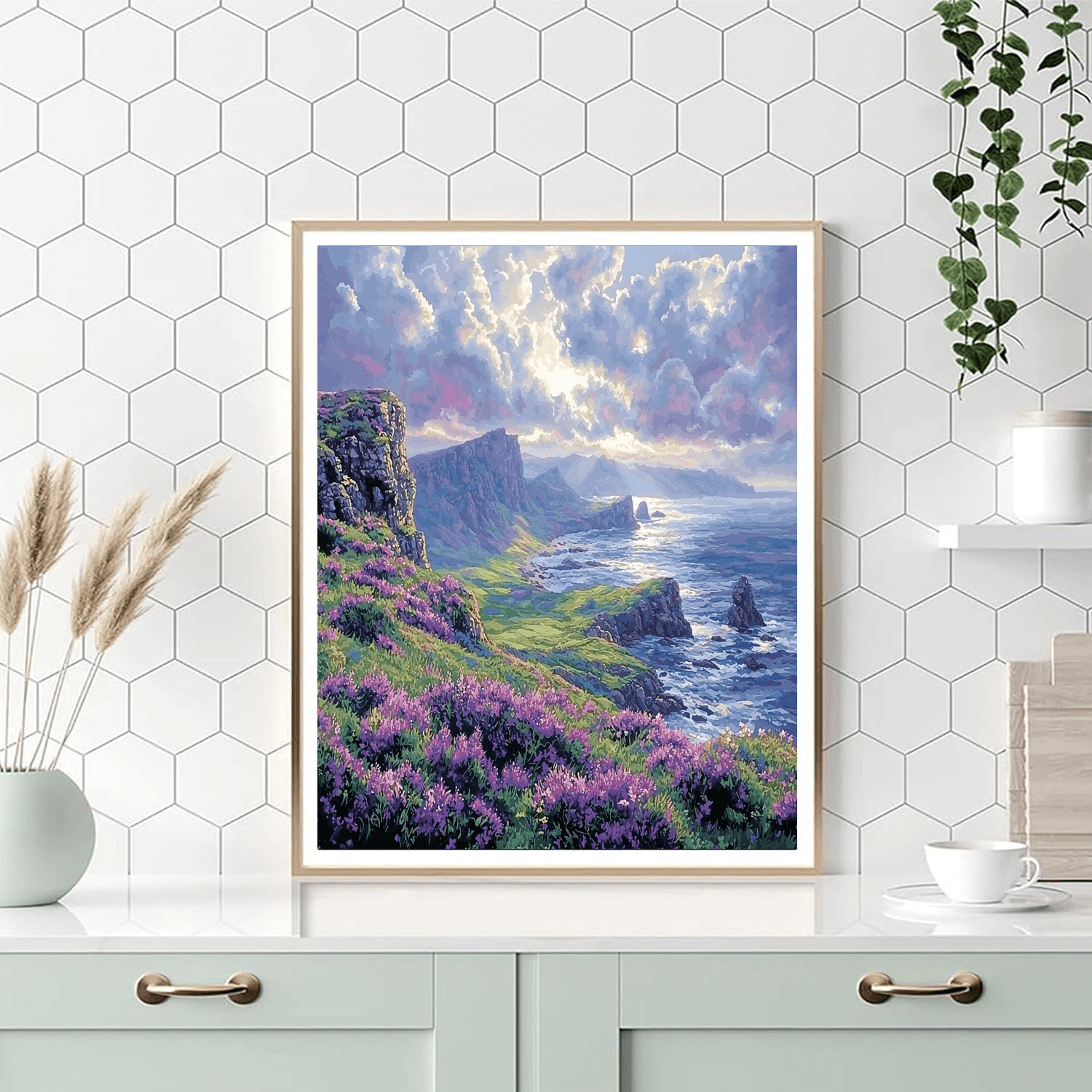 Skye Island Number Painting