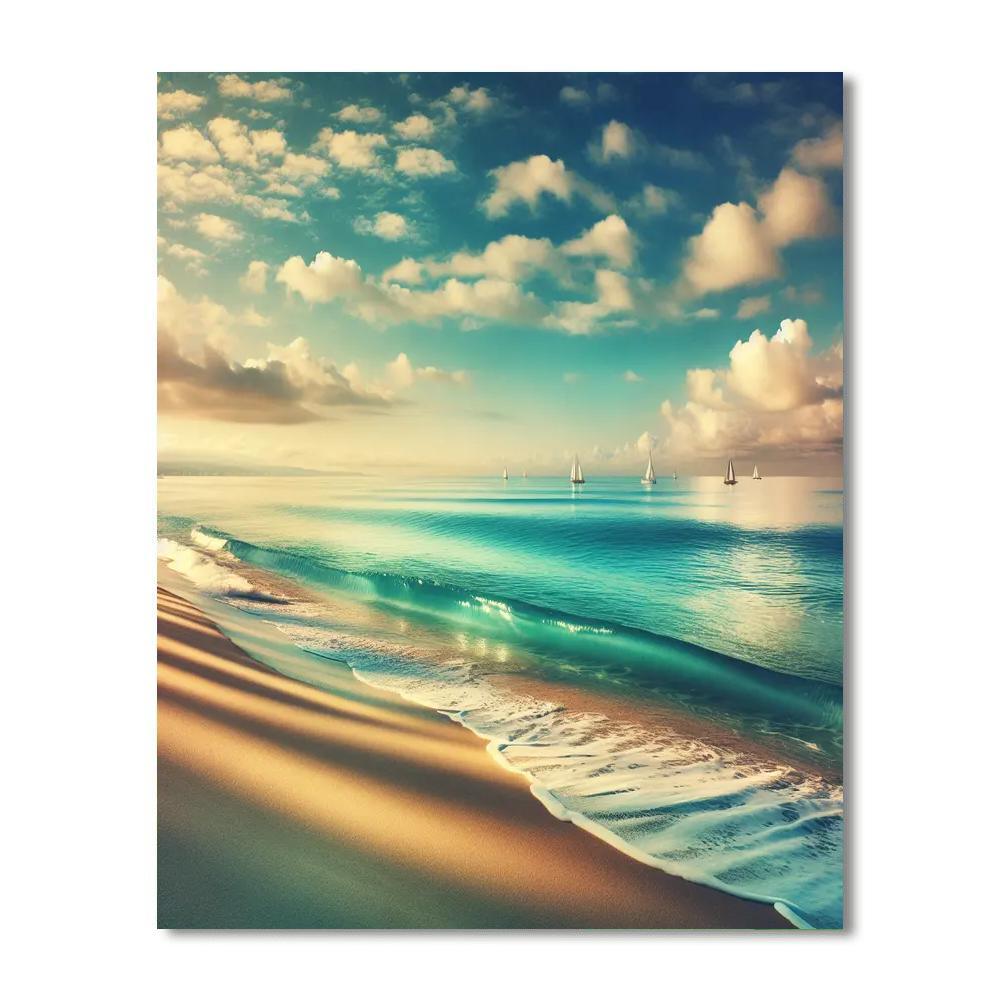 Seaside Daydream Paint By Number