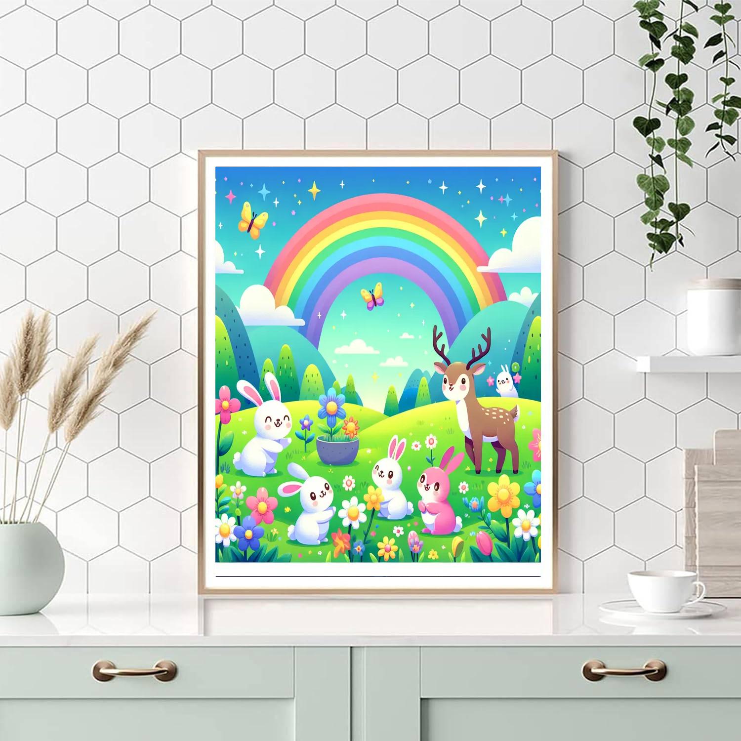 Magical Meadows Of Wonder Paint By Numbers