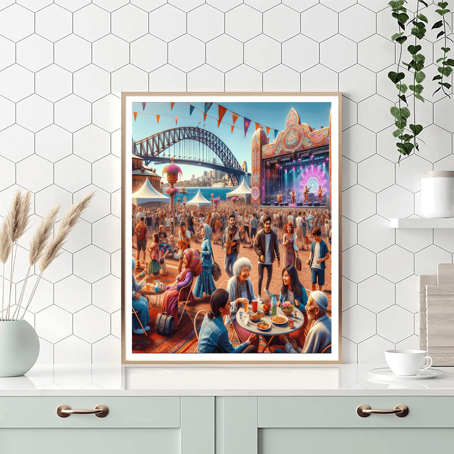 Sydney Festival Paint By Numbers Kits