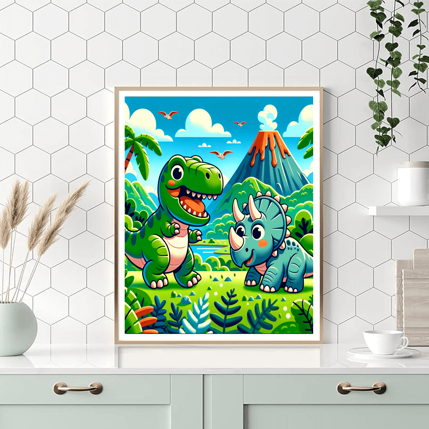 Dinosaur Explorers Painting By Numbers Kit