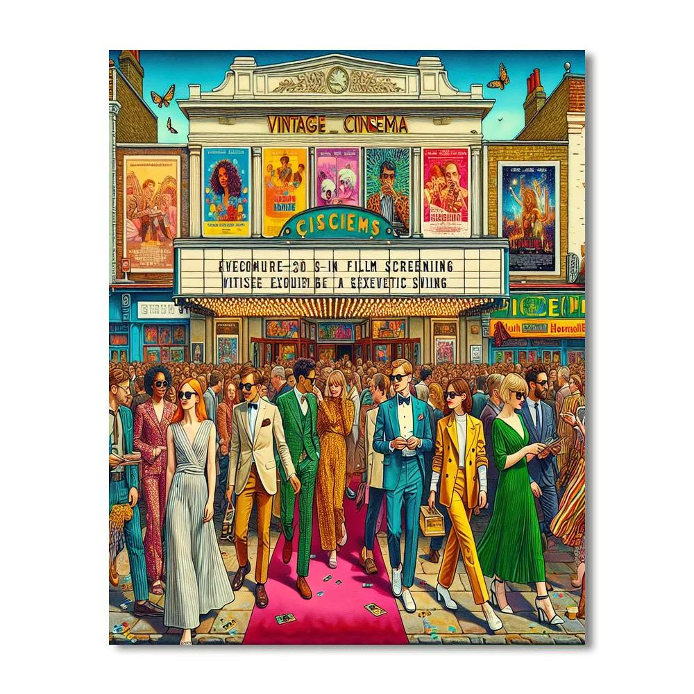 Vancouver International Film Festival Paint By Color