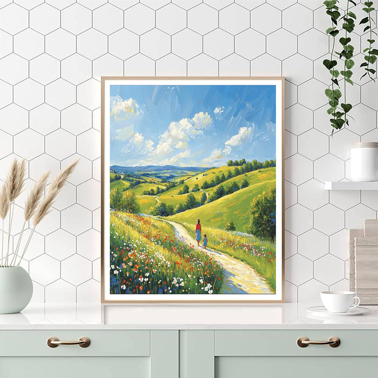 Countryside Hues Paint By Numbers