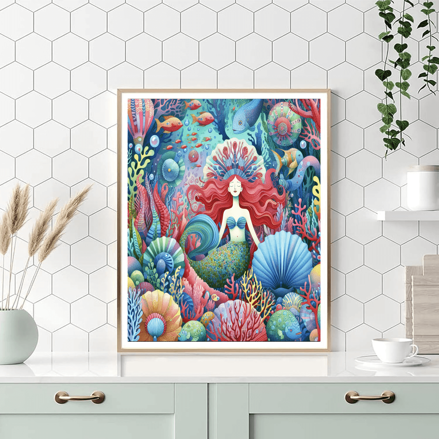 Ariel's Ocean Fantasy Paint By Color